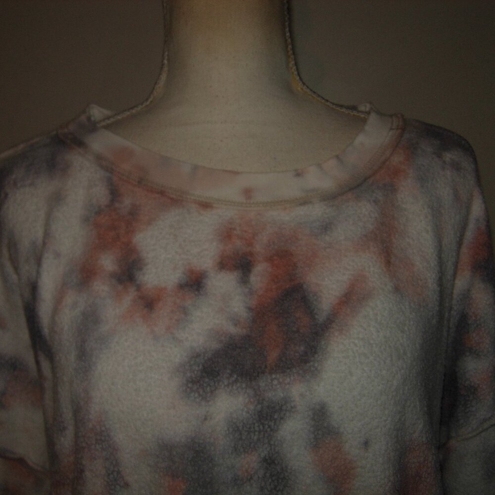 Intimately Free People Tie Dye Inside Out Sweatshirt Size M - Picture 2 of 5